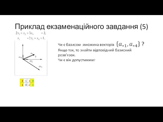 Приклад екзаменаційного завдання (5)