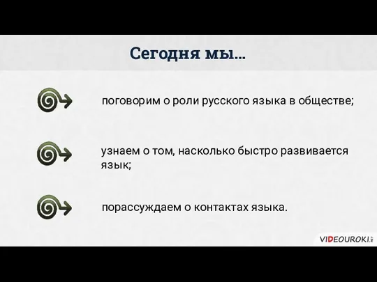 поговорим о роли русского языка в обществе; узнаем о том, насколько быстро