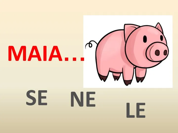 MAIA… LE NE SE