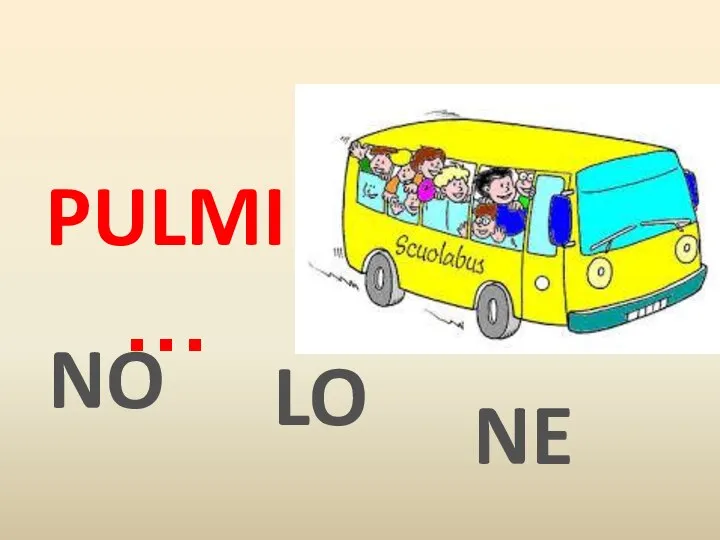 NO PULMI… NE LO