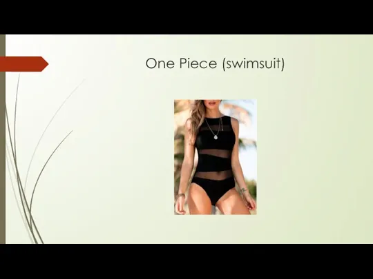 One Piece (swimsuit)
