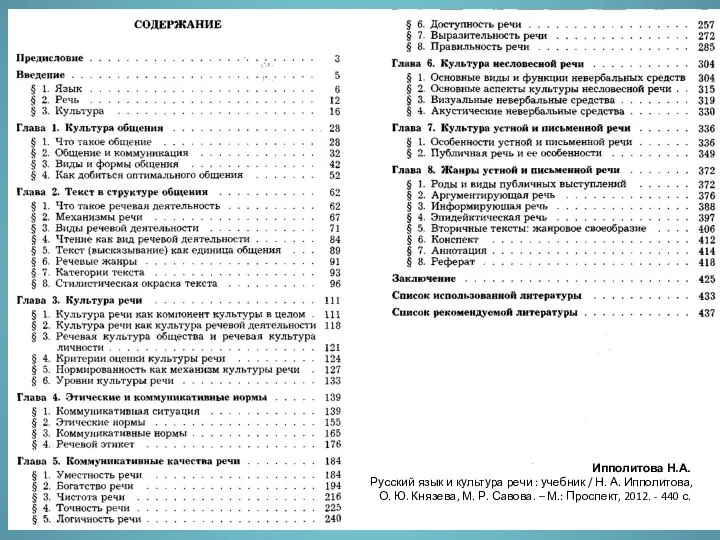 Ипполитова Н.А. Русский язык и культура речи : учебник / Н. А.