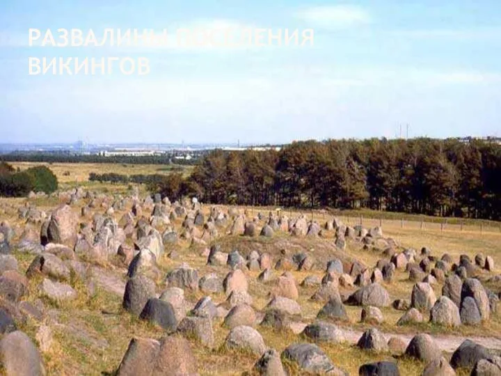 РАЗВАЛИНЫ ПОСЕЛЕНИЯ ВИКИНГОВ