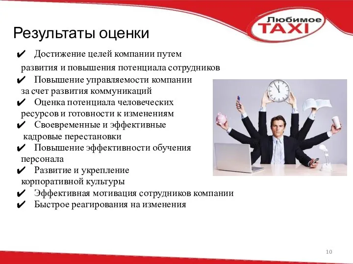 Достижение целей компании путем развития и повышения потенциала сотрудников Повышение управляемости компании