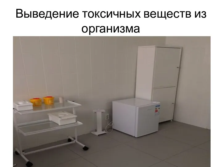 Выведение токсичных веществ из организма