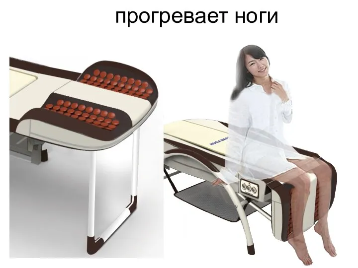 прогревает ноги