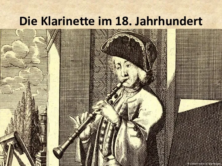 Die Klarinette im 18. Jahrhundert