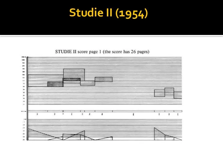 Studie II Studie II (1954) (1954)