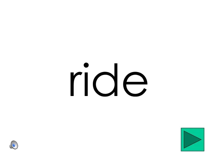 ride