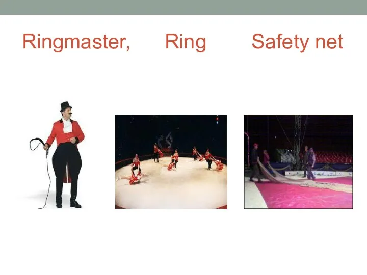 Ringmaster, Ring Safety net