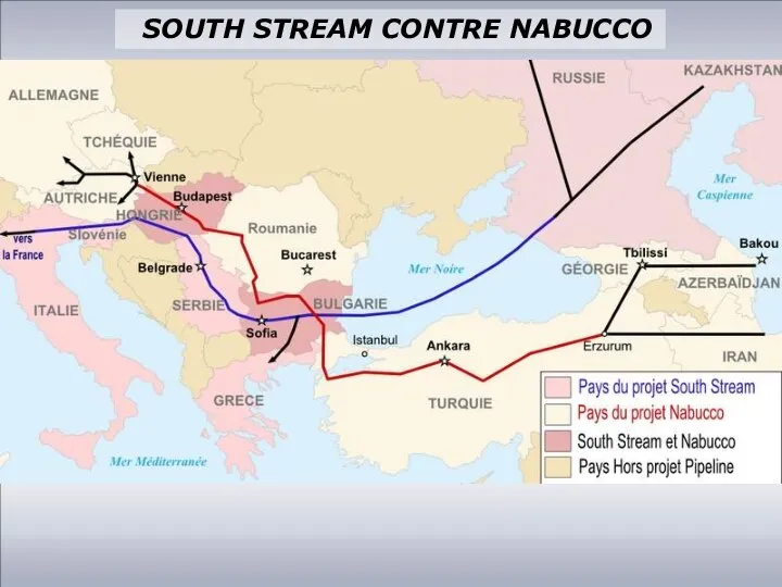 SOUTH STREAM CONTRE NABUCCO