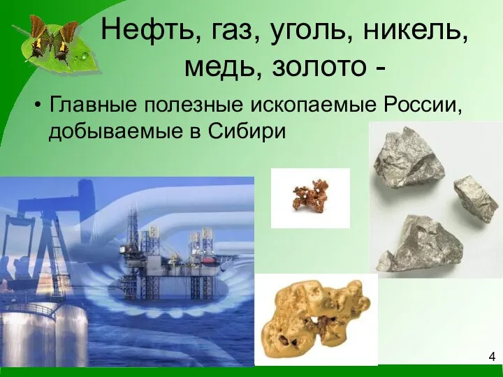 Нефть, газ, уголь, никель, медь, золото - Главные полезные ископаемые России, добываемые в Сибири 4