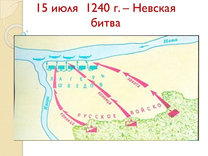 15 июля 1240 г. – Невская битва