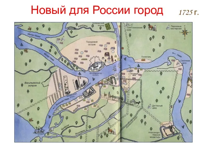 1725 г. Новый для России город