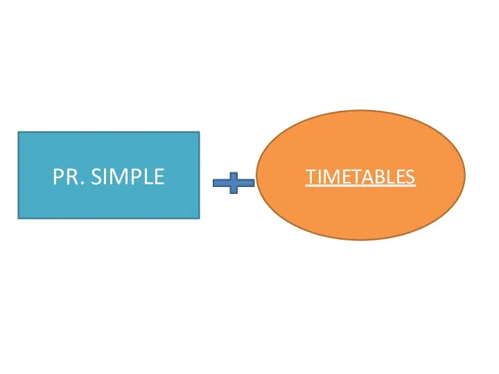 PR. SIMPLE TIMETABLES