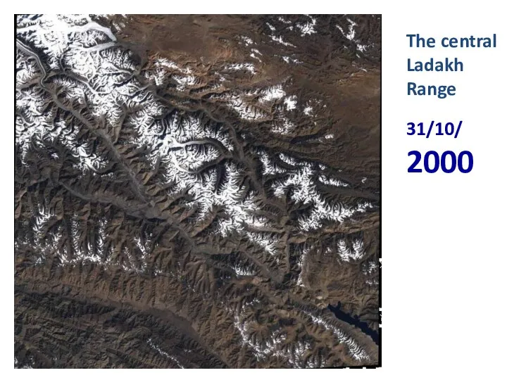 The central Ladakh Range 31/10/ 2000