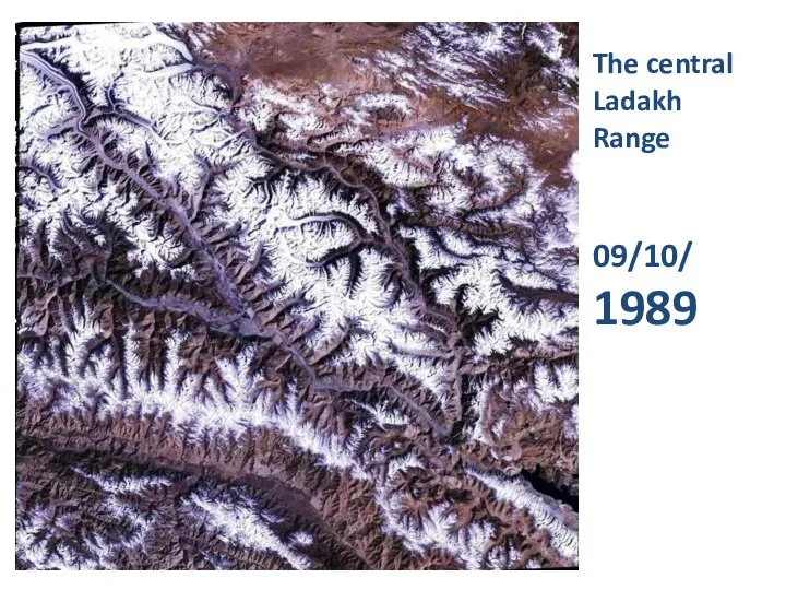 The central Ladakh Range 09/10/ 1989