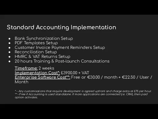 Standard Accounting Implementation Bank Synchronization Setup PDF Templates Setup Customer Invoice Payment