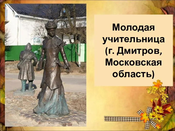 Молодая учительница (г. Дмитров, Московская область)