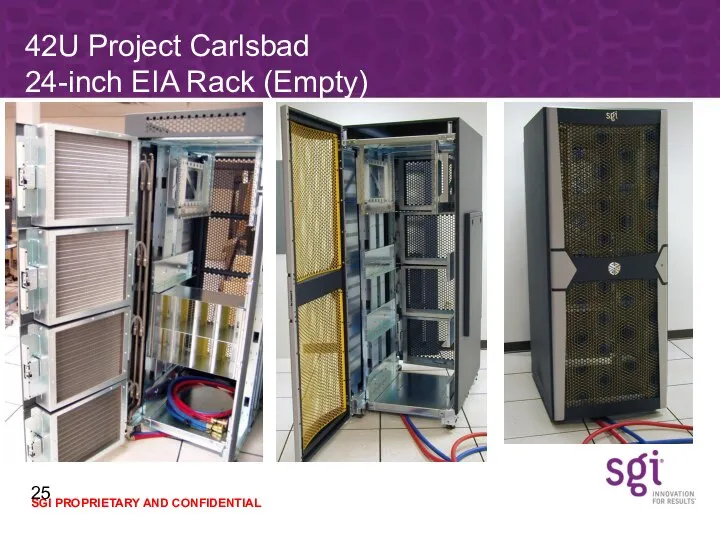 42U Project Carlsbad 24-inch EIA Rack (Empty)