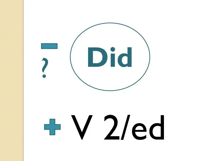 Did ? V 2/ed