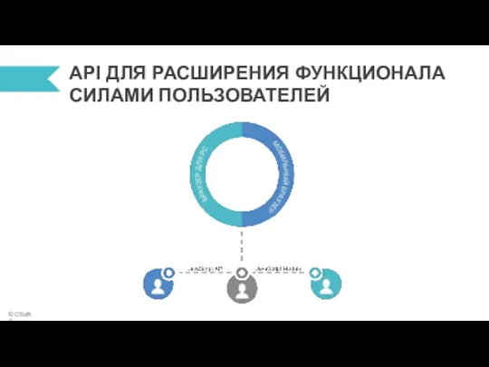 API ДЛЯ РАСШИРЕНИЯ ФУНКЦИОНАЛА СИЛАМИ ПОЛЬЗОВАТЕЛЕЙ © CSoft Terra