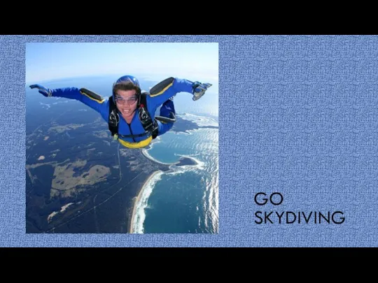GO SKYDIVING