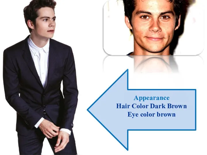 Appearance Hair Color Dark Brown Eye color brown