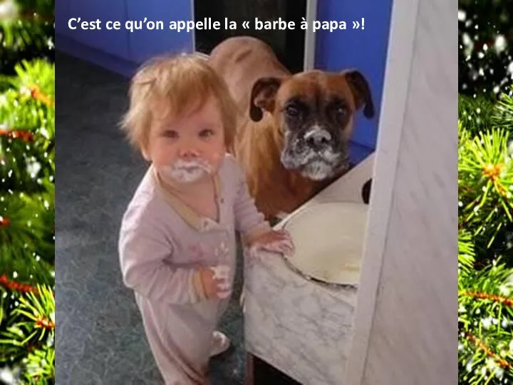 C’est ce qu’on appelle la « barbe à papa »!