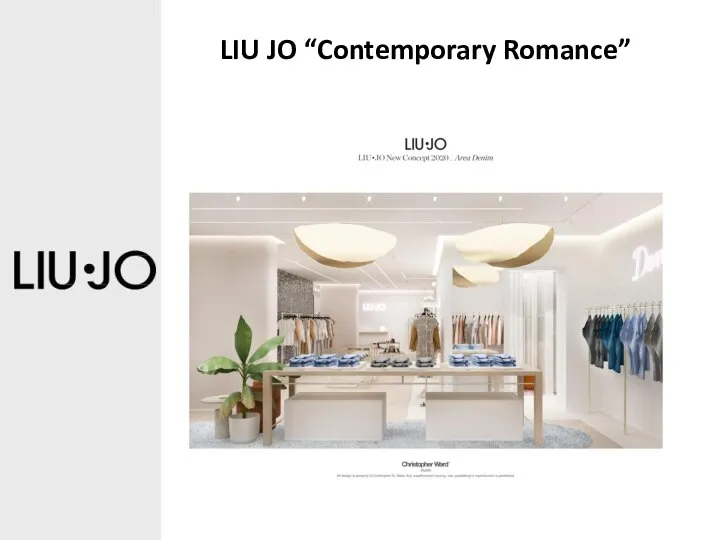 LIU JO “Contemporary Romance”