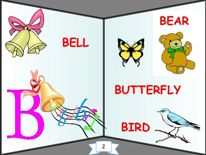 BELL BIRD BUTTERFLY 2