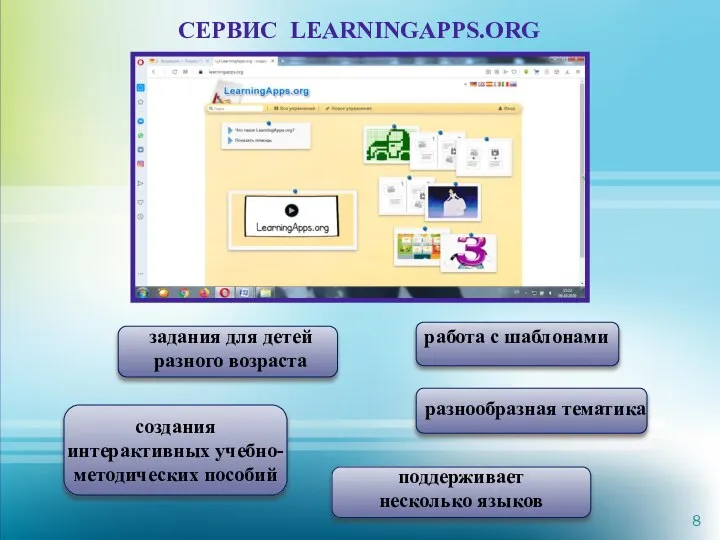 СЕРВИС LEARNINGAPPS.ORG