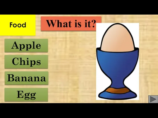 Apple Egg Banana Chips What is it? Food