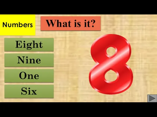 Six Nine One Eight What is it? Numbers