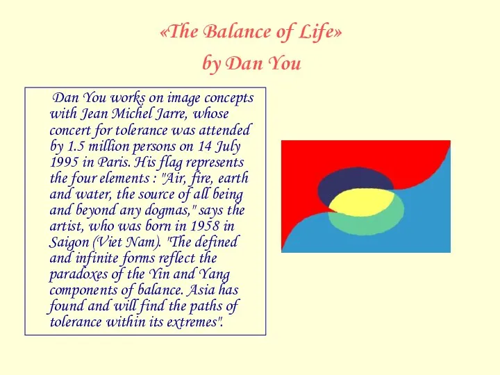 «The Balance of Life» by Dan You Dan You works on image