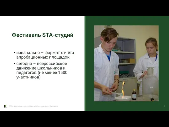 STA-студия: как мы строим сообщество волонтёров науки и образования изначально – формат