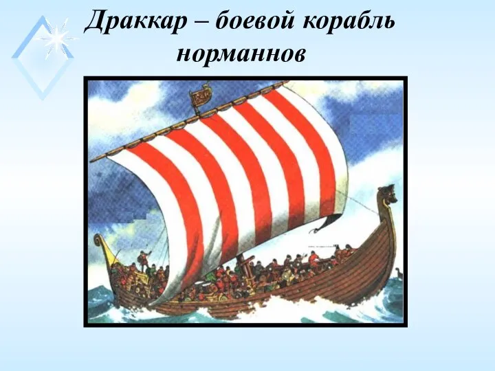Драккар – боевой корабль норманнов