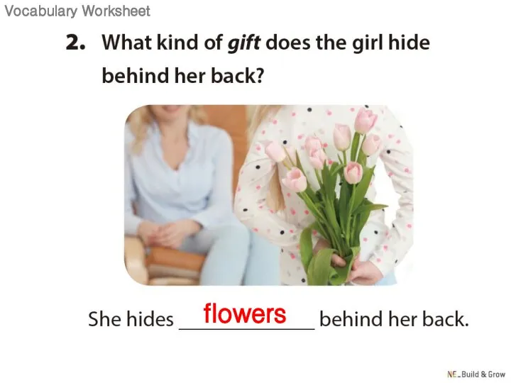 flowers Vocabulary Worksheet