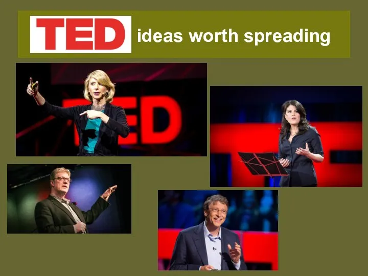 ideas worth spreading