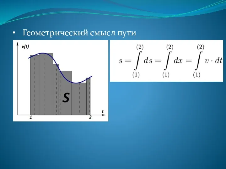 Геометрический смысл пути