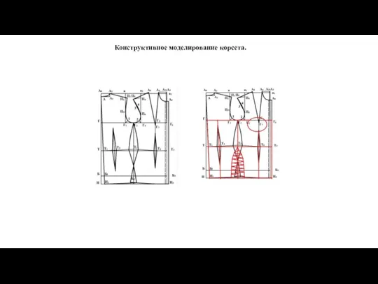 Конструктивное моделирование корсета.