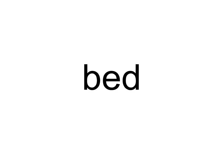 bed