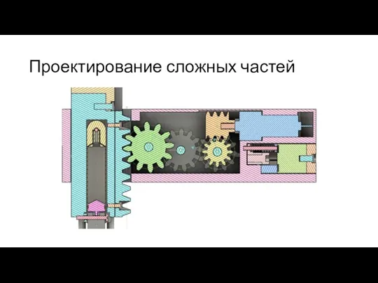 Проектирование сложных частей