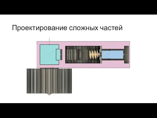 Проектирование сложных частей