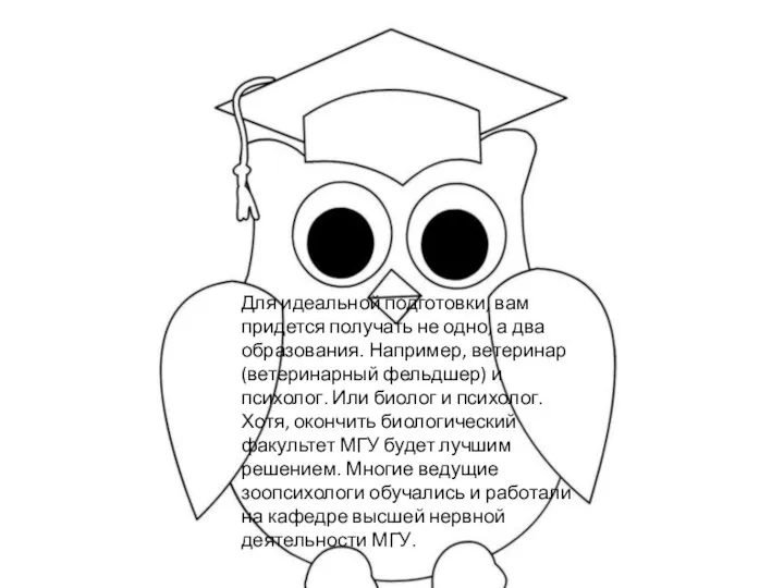 Для идеальной подготовки, вам придется получать не одно, а два образования. Например,