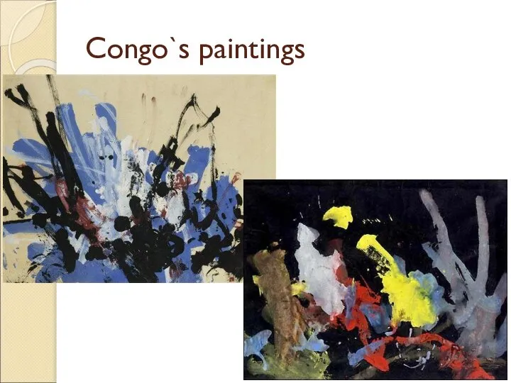 Congo`s paintings