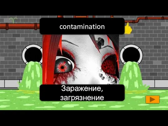 Заражение, загрязнение contamination