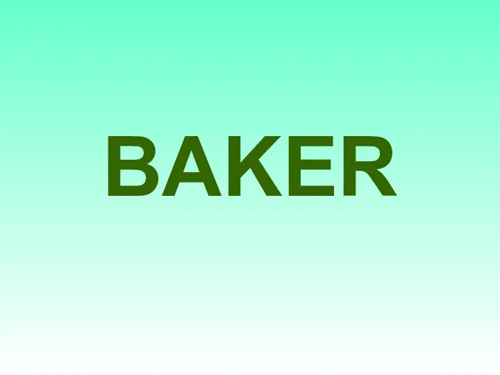 BAKER