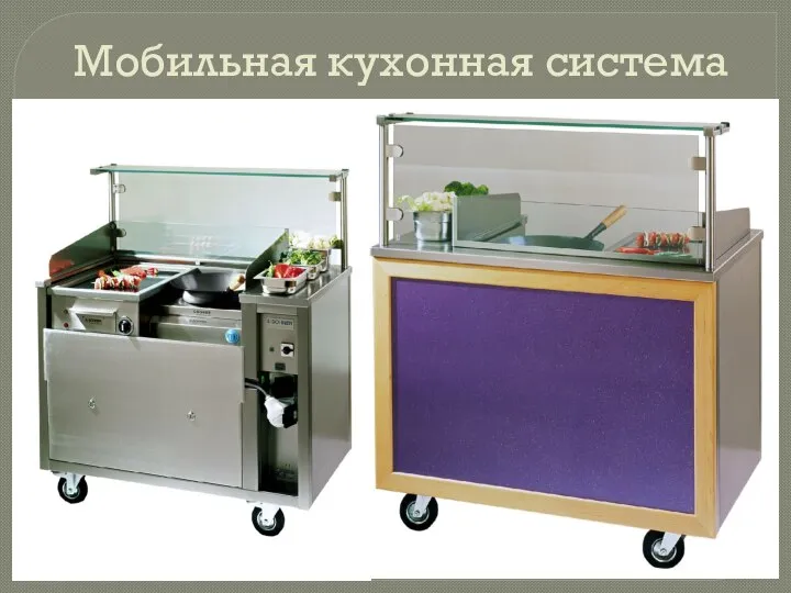 Мобильная кухонная система