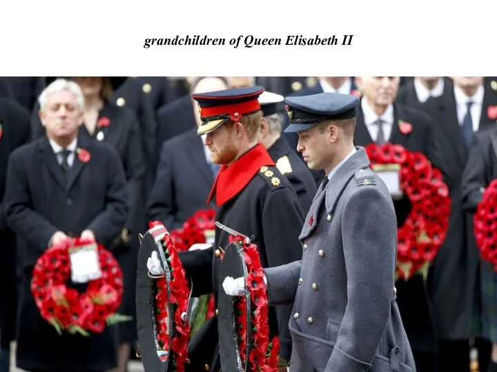 grandchildren of Queen Elisabeth II